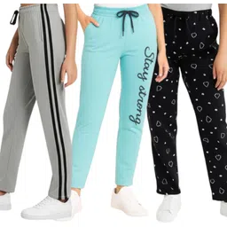 k4ss Pack of 3 Fancy Stylish Printed Combo Pack Of 3 Pyjama | Trouser | Lower for woman | Girl Women Pyjama-picture-34