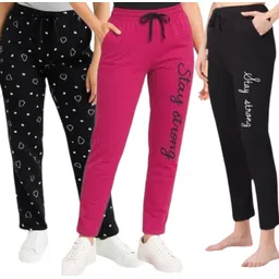 k4ss Pack of 3 Fancy Stylish Printed Combo Pack Of 3 Pyjama | Trouser | Lower for woman | Girl Women Pyjama-picture-28