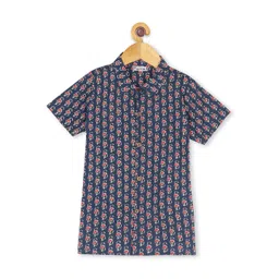Ka-mee Boys Floral Printed Casual Shirt-picture-39