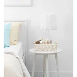 kaahira Set of 2 Off White Cotton Rope & Iron Frame Organisers-picture-22