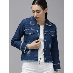 Kaali Peeli Men Crop Outdoor Denim Jacket with Embroidered-picture-22
