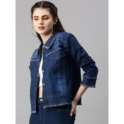 Kaali Peeli Men Washed Crop Outdoor Denim Jacket-picture-25