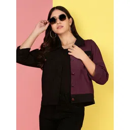 Kaali Peeli Men Washed Crop Outdoor Tailored Jacket with Patchwork-picture-21