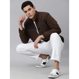 Kaali Peeli Men Windcheater Crop Outdoor Bomber Jacket-picture-34