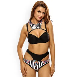 Kaali Peeli Printed Swim Bikini Set-picture-11