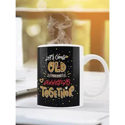 Kaameri Bazaar 3 Pieces Red Coffee Mug-Keychain & Greeting Card Gift Set-picture-40