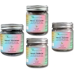 kaantam Veda Aura Bath Soak Set of 4 | Natural Blend with Epsom & Himalayan Pink Salt, Clays & Essential Oils | For Tub, Foot Soak, Scrub & Self-Care Rituals-picture-10