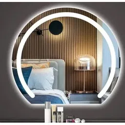 kaazz NEW LED MIROR WITH THREE COLOR LIGHTS AND TOUCH SENSOR 24*24 inch IRREGULAR Bathroom Mirror-picture-26