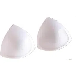 kacheeg Bra Sponge Inserts | Breathable, Sweat-Absorbent Nylon Triangular Chest Pads for Sports-picture-53