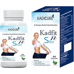 Kadcure Kadfit N Slim Caps – Ayurvedic Slimming & Weight Management Capsules | Supports Fat Metabolism, Appetite Control & Healthy Weight Loss-picture-30