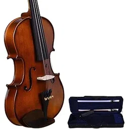 Kadence Vivaldi Violin V1001 Solid Spruce Top, Flame Maple Back (BROWN)-image-45