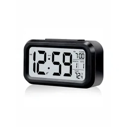 Kadio Black Rectangle Shaped Digital Art Deco Table Clock-picture-46