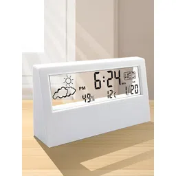 Kadio White Table Clock-picture-14