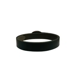 KAEZRI Men Black Leather Belt image 5