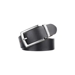 KAEZRI Men Black Printed Leather Formal Belt-picture-34