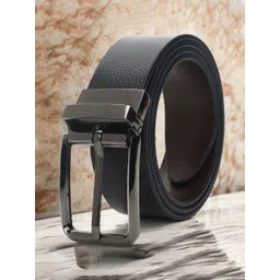 KAEZRI Men Textured Leather Reversible Formal Belt-picture-41
