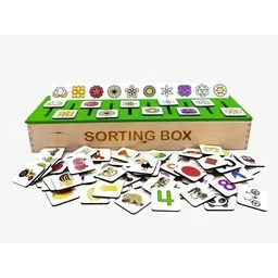 kafron Wooden Sorting Box, Educational Building Block Toy for Children-picture-20