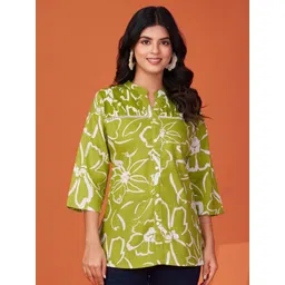 Kaftanize Floral Printed Kurti-image-23