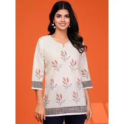 Kaftanize Floral Printed Kurti-image-24