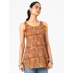 Kaftanize Women Floral Printed Kurti-image-36