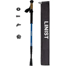 Kagbeni Lightweight Aircraft-Grade 7075 Aluminum Trekking Poles with Cork Grip & Extended EVA Down Grip – Adjustable Walking Sticks for Hiking & Climbing, Secure Flip Lock System-picture-19