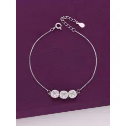 Kai Jewel Sterling Silver Crystal Casual Bracelet for Women-picture-18