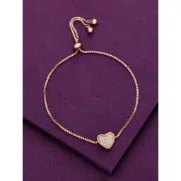 Kai Jewel Sterling Silver Rose Gold The Sweetheart Chain Adjustable Bracelet-picture-30