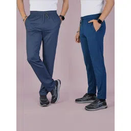 KAIDO Men Pack Of 2 Mid-Rise Track Pants-picture-22
