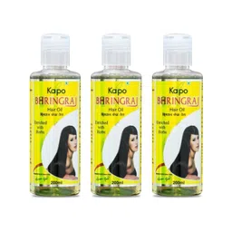 Kaipo Set Of 3 Bhringraj Hair Oil For Nourishing & Moisturizing - 200 ml Each-picture-15