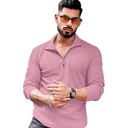 kajaru Men's Solid Classic Fit T-Shirt-picture-12