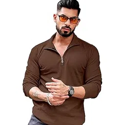 KAJARU Men's Solid Classic Fit T-Shirt-picture-10