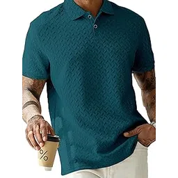 kajaru Men's Solid Regular Fit T-Shirt-picture-16