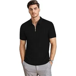 kajaru Men's Solid Regular Fit T-Shirt-picture-23