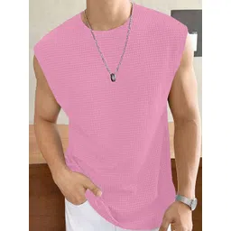 KAJARU Round Neck Tank Vest VESTCNTRS-4100-ONIONPINK-M-picture-22