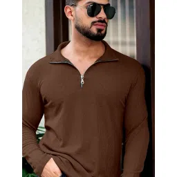 kajaru Men's Solid Classic Fit T-Shirt image 1