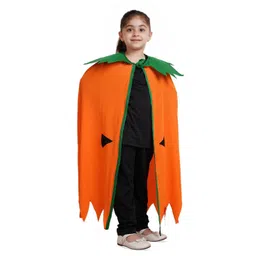 Kaku Fancy dresses Unisex Kids Pumpkin Cape With Basket Top With Trouser-picture-22