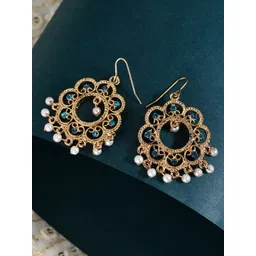 Kalakrith Milano Circular Drop Earrings-picture-12