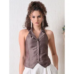 KALAMIR Striped Cotton Vest Top-picture-27