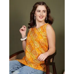 KALAMIR Women Ethnic Motifs Printed Top-picture-28