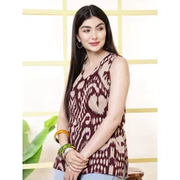 KALAMIR Women Printed Cotton Top-picture-29