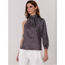 Zenava by Myntra Print Satin Top-image-19