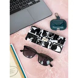 Kalankit Trifold Sunglass Case Stylish & Unisex Eyeglass Cover-picture-11