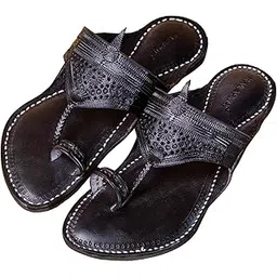 kalapuri Dress Your Feet in Colors: Spectrum Classic Kolhapuri Chappals for Men-picture-16