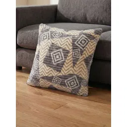 Kaleen India Beige Geometric Square Cushion Covers-picture-38