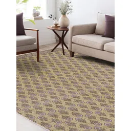 Kaleen India Lime Green Polyester Carpets-picture-33