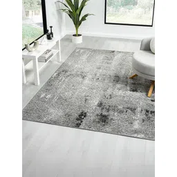 Kaleen India Navy Blue Polypropylene Abstract Anti-Skid Carpets-picture-17