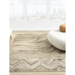 Kaleen India Olive Polypropylene Abstract Anti-Skid Carpets-picture-38