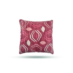 Kaleen India Red Abstract Square Cushion Covers image 2
