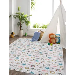 Kaleen India Silver Polyester Carpets-picture-32