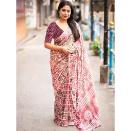 KALINI Batik Printed Block Print Saree-picture-22
